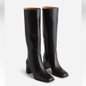 NIB Madewell The Zane Knee-High Boot in Leather